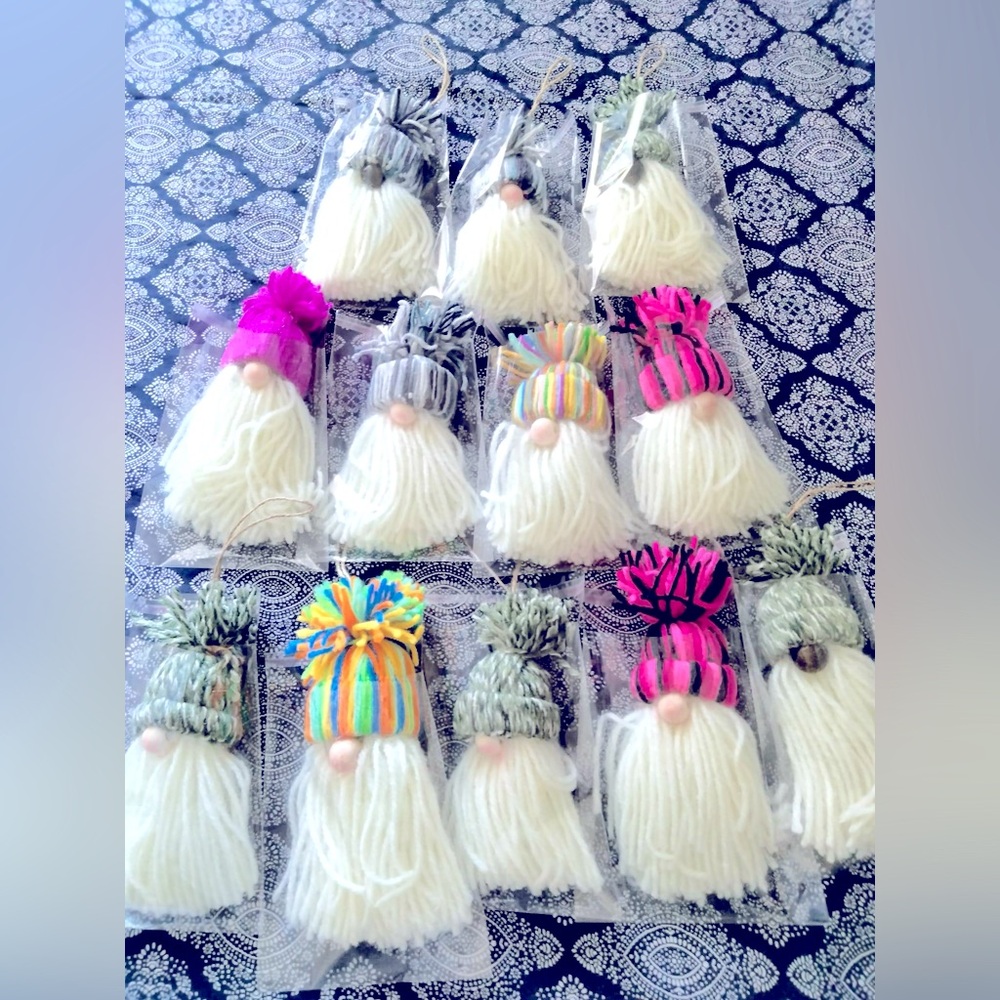 Handmade Gnome Ornaments